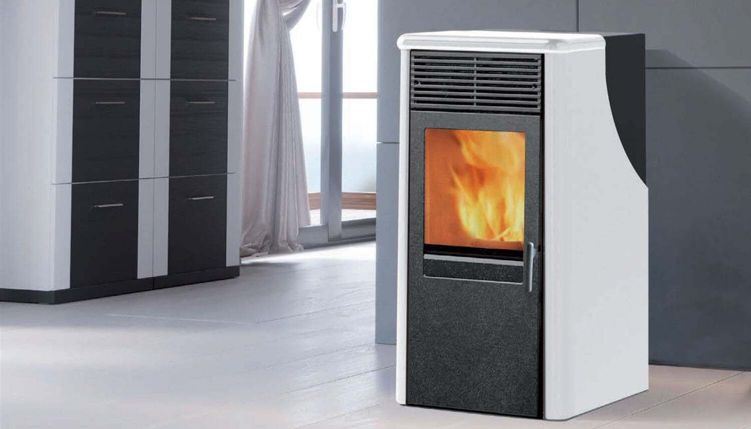 Stufe a pellet da utilizzare come riscaldamento per termosifoni ... Miglior impianto di riscaldamento